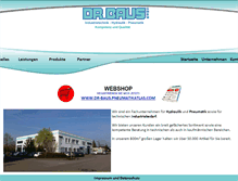Tablet Screenshot of dr-baus.de